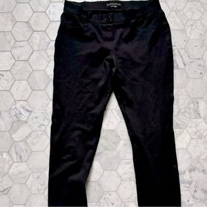 Theory leggings, size large (~ size 10). Thick fabric with working back pockets.